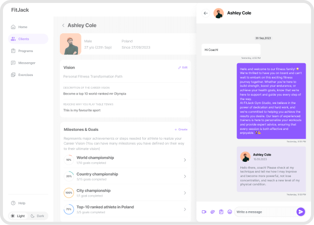 Communication with patients
