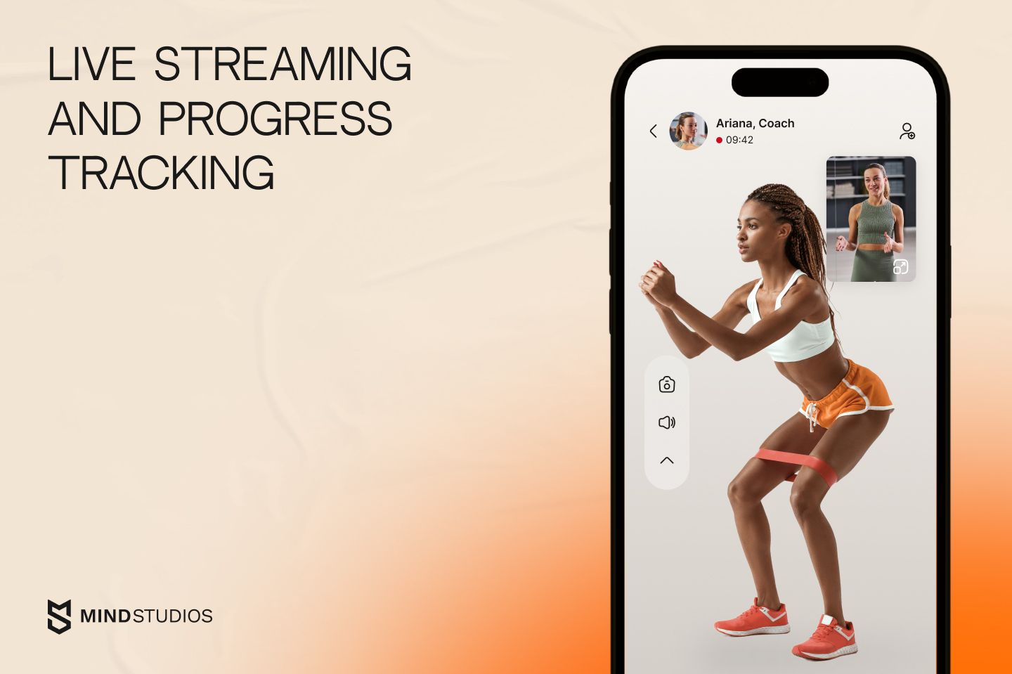 Live streaming and progress tracking