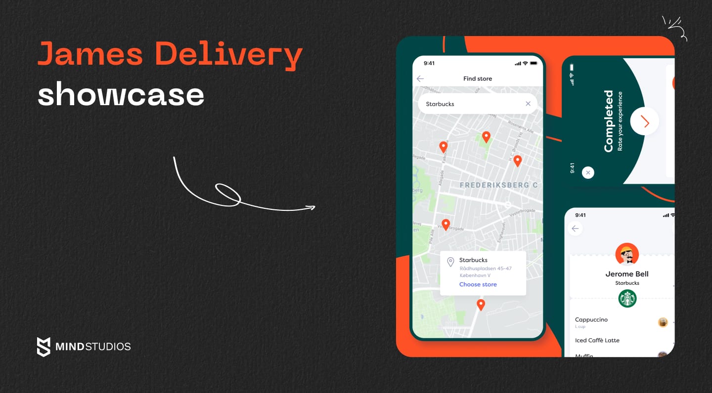 James delivery interface example and project showcase