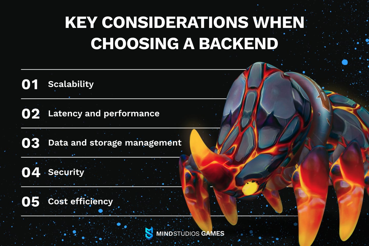 Key considerations when choosing a backend