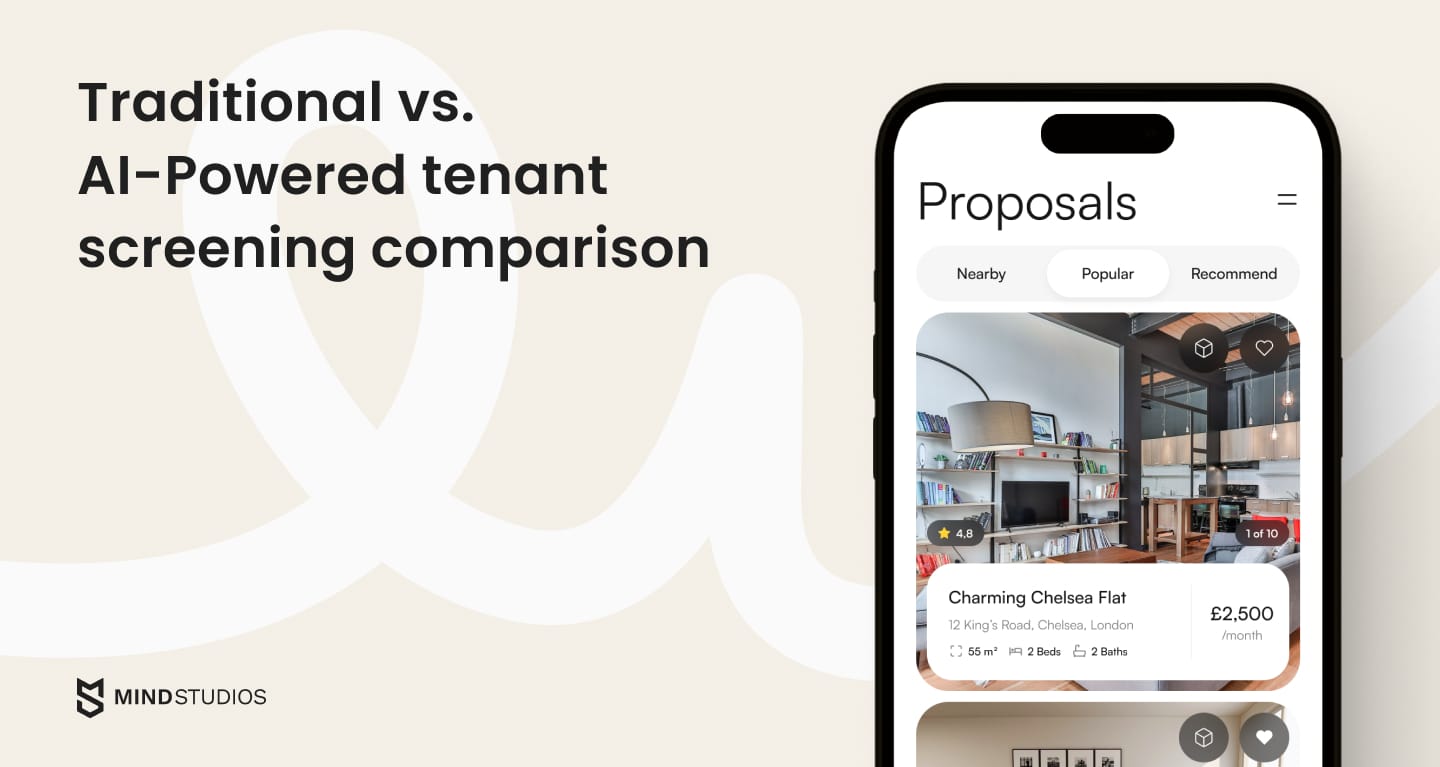 Traditional vs. AI-Powered tenant screening comparison