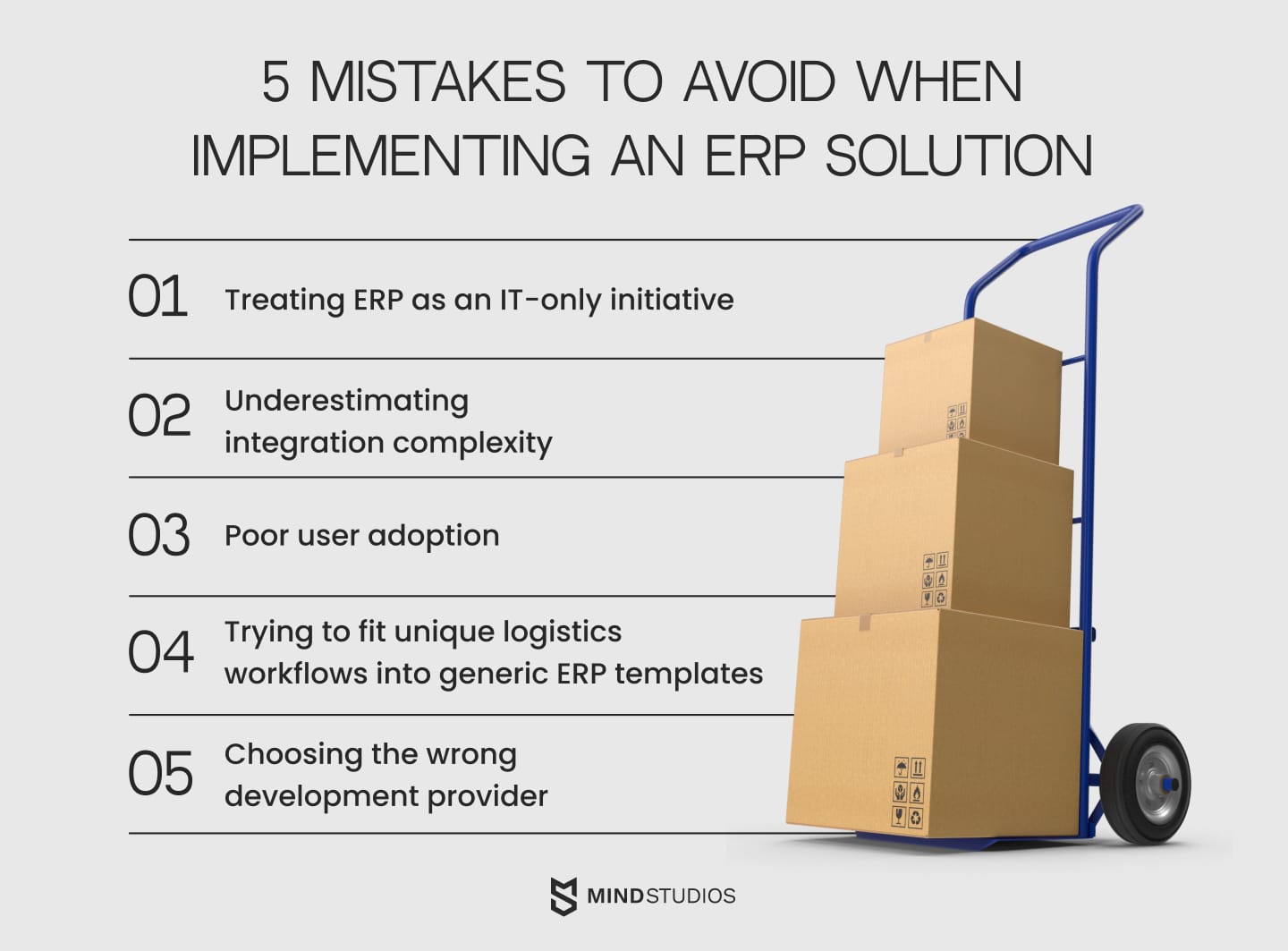 5 mistakes to avoid when implementing an ERP solution