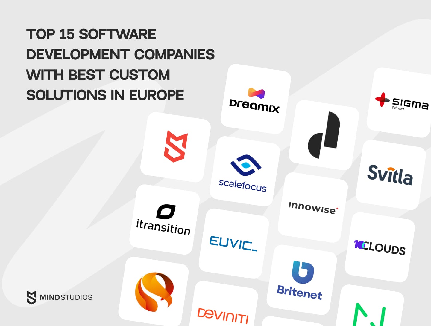Top 15 software development companies in Europe