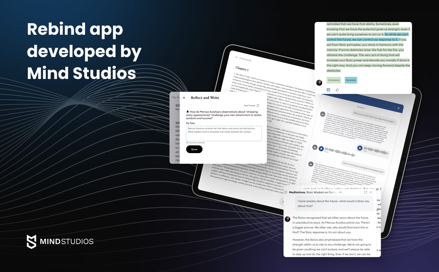 Rebind app developed by Mind Studios
