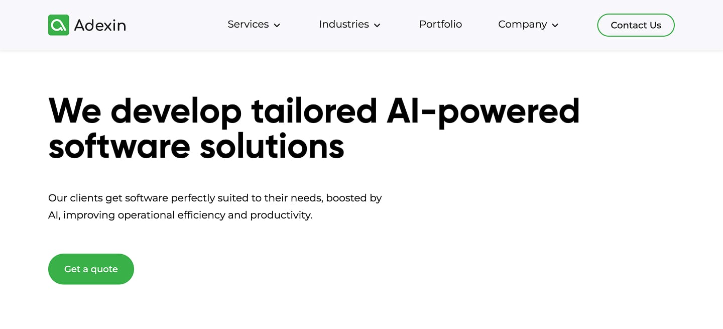 Adexin US-based software development company