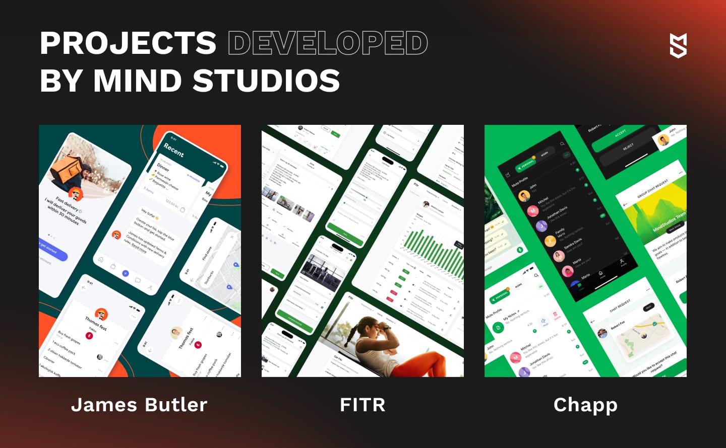 Projects developed by Mind Studios