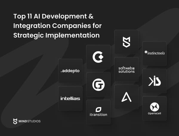 Top 11 AI Development & Integration Companies for Strategic Implementation